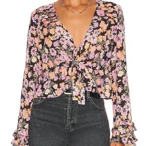 FREE PEOPLE NWT MAYBEL BLOUSE | SIZE M